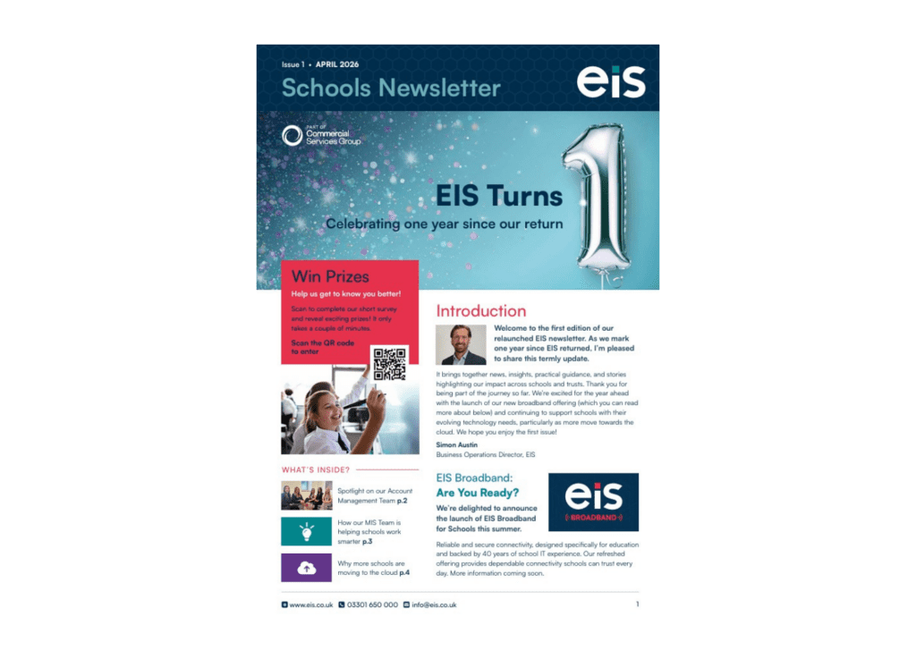 EIS Schools Newsletter Is Back April 2026 EIS News
